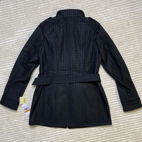 💼Michael Kors Black Houndstooth Jacket - Picture 11 of 14